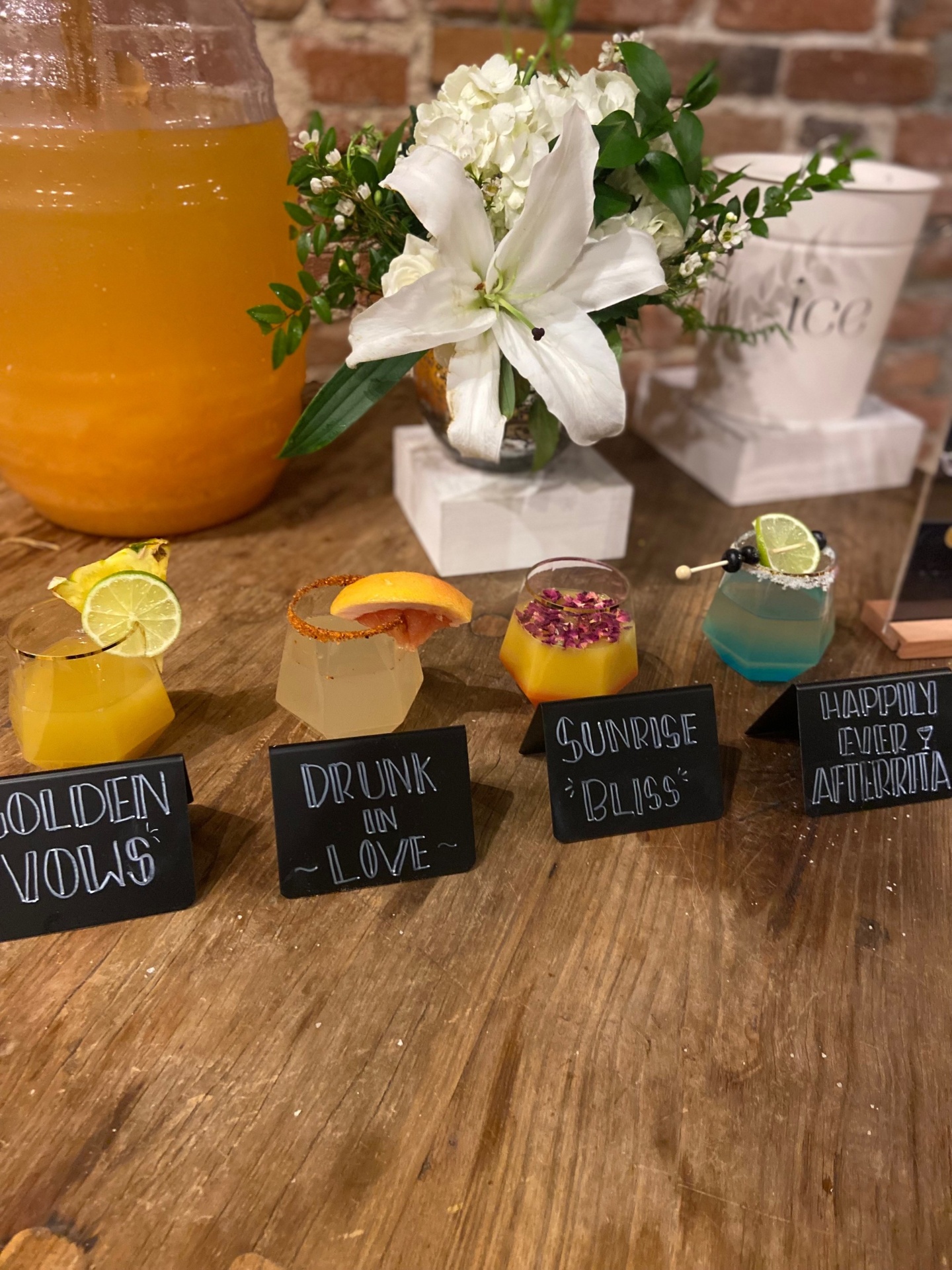 The Signature Pour — Belle For A Shot mobile bartending